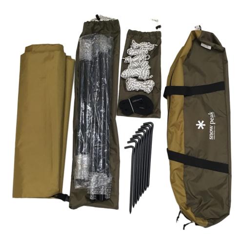 Snow peak (スノーピーク) ツールームテント SET-250RH エントリーパックTT テント：530×300×150 タープ：500×570 3～4人用 未使用品