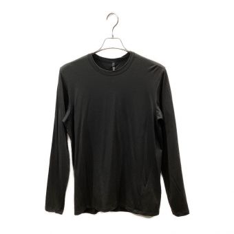 ARC'TERYX (アークテリクス) トレッキングウェア(シャツ) メンズ SIZE S ダークグレー メリノウール混紡 2024年モデル X000007258 フレームLSシャツ