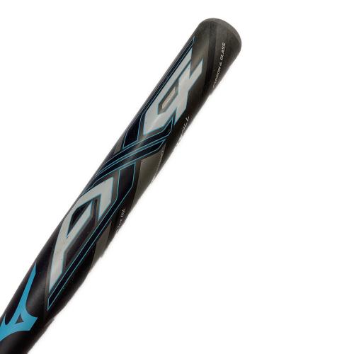 MIZUNO (ミズノ) ソフトボール用バット 84cm ブラック AX4 2020モデル ケース付き ミズノプロ 1CJFS318