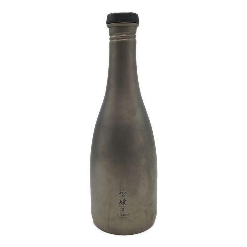 Snow peak (スノーピーク) アウトドア食器 TW-540 酒筒(さかづつ)Titanium