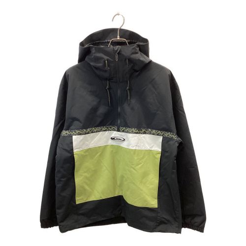 Quiksilver (クイックシルバー) スノーボードウェア(ジャケット) メンズ SIZE L グリーン×ブラック EQYTJ03421