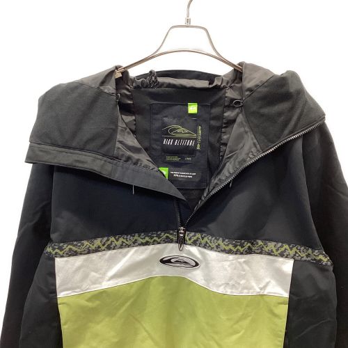 Quiksilver (クイックシルバー) スノーボードウェア(ジャケット) メンズ SIZE L グリーン×ブラック EQYTJ03421