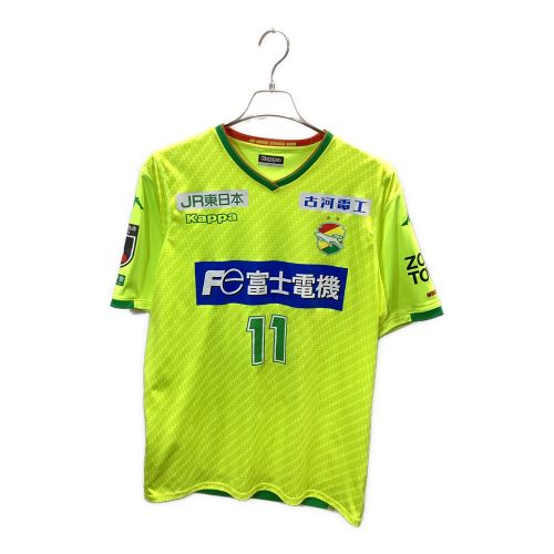 ジェフユナイテッド市原・千葉 サッカーユニフォーム メンズ SIZE L イエロー 2019ホーム 【11】佐藤寿人