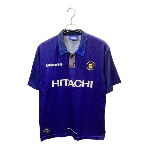 柏レイソル (カシワレイソル) サッカーユニフォーム メンズ SIZE L ブルー 1997-1998アウェイ UMBRO