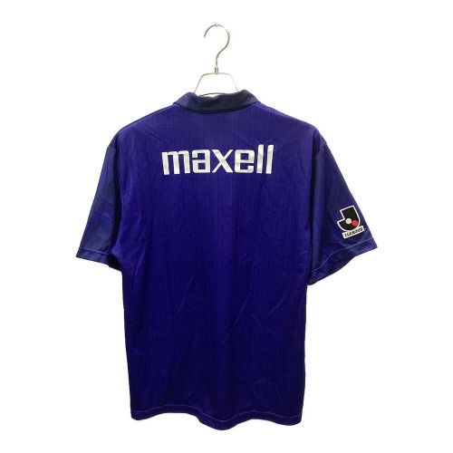 柏レイソル (カシワレイソル) サッカーユニフォーム メンズ SIZE L ブルー 1997-1998アウェイ UMBRO