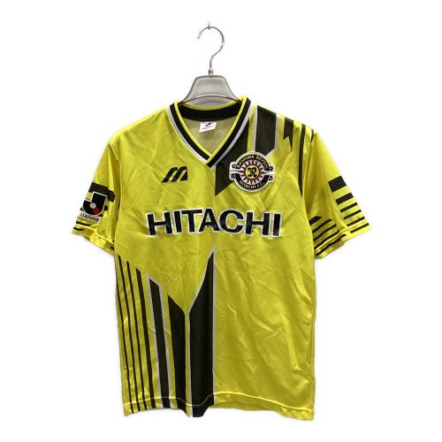 柏レイソル (カシワレイソル) サッカーユニフォーム メンズ SIZE L イエロー 1995-1996 ファーストユニフォーム ホーム 日立FC柏レイソル時代