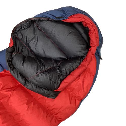 NANGA (ナンガ) マミー型シュラフ(ダウン) ネイビー×レッド オーロラライト450DX