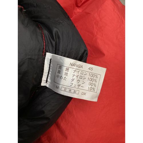 NANGA (ナンガ) マミー型シュラフ(ダウン) ネイビー×レッド オーロラライト450DX