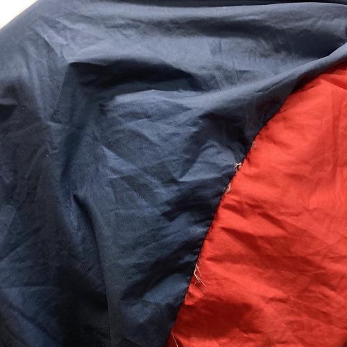 NANGA (ナンガ) マミー型シュラフ(ダウン) ネイビー×レッド オーロラライト450DX