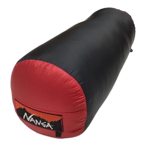 NANGA (ナンガ) マミー型シュラフ(ダウン) ネイビー×レッド オーロラライト450DX