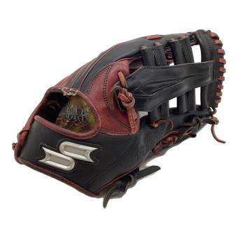 SSK (エスエスケイ) プロエッジ 硬式グローブ 55-21 ブラック×レッド