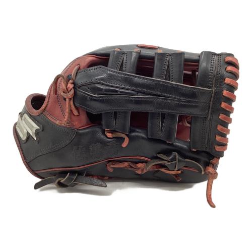 SSK (エスエスケイ) プロエッジ 硬式グローブ 55-21 ブラック×レッド