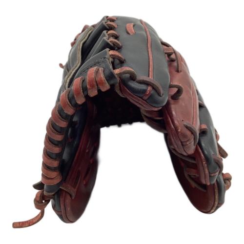 SSK (エスエスケイ) プロエッジ 硬式グローブ 55-21 ブラック×レッド