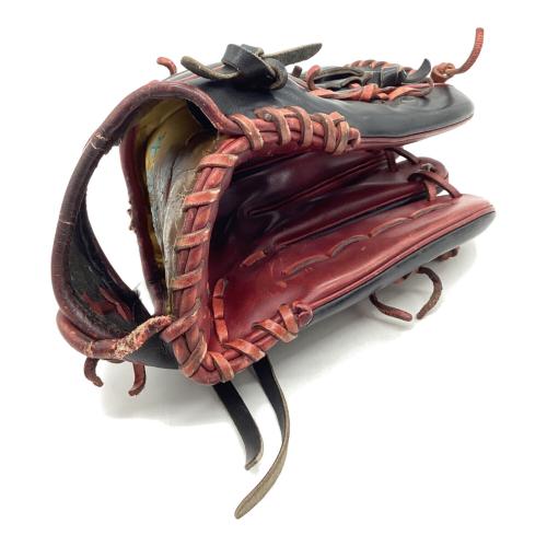 SSK (エスエスケイ) プロエッジ 硬式グローブ 55-21 ブラック×レッド