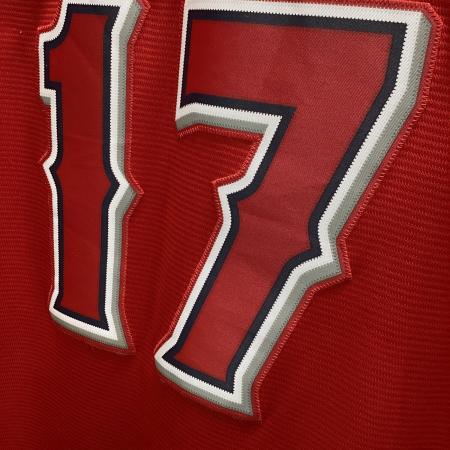 ロサンゼルス・エンゼルス 応援グッズ Mサイズ レッド Majestic