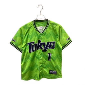 東京ヤクルトスワローズ (トウキョウヤクルトスワローズ) 応援グッズ Mサイズ グリーン 2020Tokyo燕パワーユニフォーム ユニフォーム 【1】山田哲人
