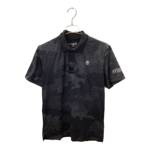 HYDROGEN (ハイドロゲン) ゴルフウェア(トップス) メンズ SIZE L ブラック ポロシャツ