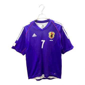 日本代表 (ニホンダイヒョウ) サッカーユニフォーム メンズ SIZE L ブルー 【7】 中田英寿 2002日韓ワールドカップ