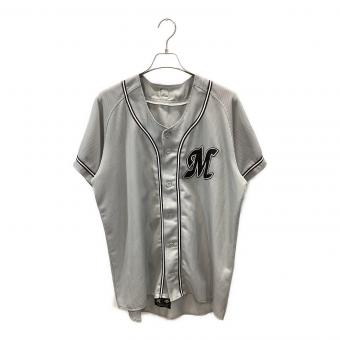 千葉ロッテマリーンズ (チバロッテマリーンズ) 応援グッズ Lサイズ グレー 【25】 ユニフォーム 2003-2004復刻ビジターユニフォーム