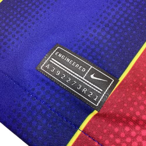 FCバルセロナ サッカーユニフォーム メンズ SIZE XL ブルー×レッド 20-21シーズン ホーム レプリカ 【10】リオネル・メッシ CD4232-456S