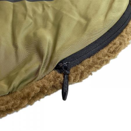 ハーフトラックプロダクツ シュラフ カバー オリーブ×ブラウン もこもこ ハーフトラックプロダクツ シュラフ カバー オリーブ×ブラウン