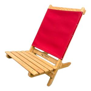 Blue Ridge Chair Works (ブルーリッジチェアワークス) アウトドアチェア レッド フェスティバルチェア