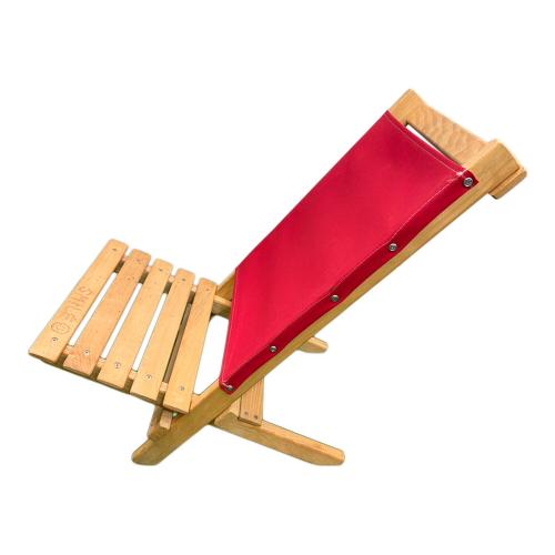 Blue Ridge Chair Works (ブルーリッジチェアワークス) アウトドアチェア レッド フェスティバルチェア