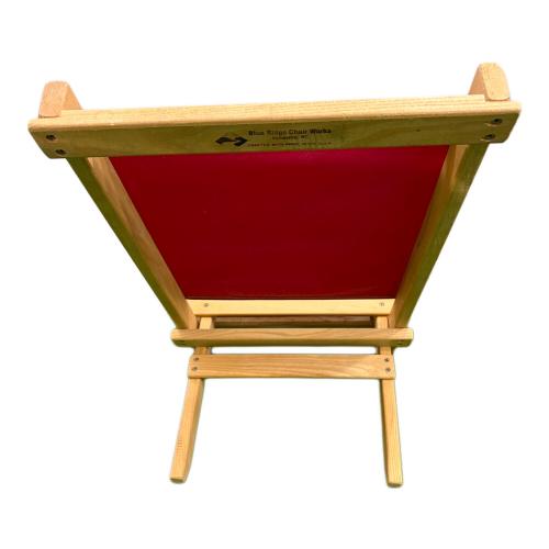 Blue Ridge Chair Works (ブルーリッジチェアワークス) アウトドアチェア レッド フェスティバルチェア