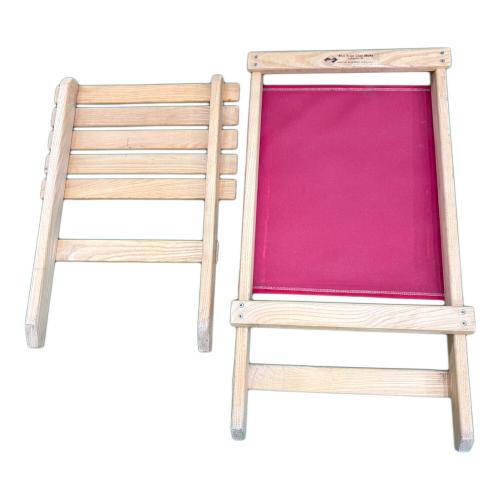 Blue Ridge Chair Works (ブルーリッジチェアワークス) アウトドアチェア レッド フェスティバルチェア