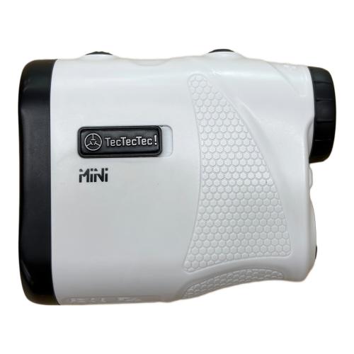TecTecTec! (テックテックテック) ゴルフ距離測定器 ホワイト MINI