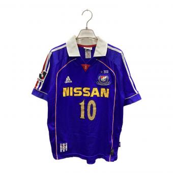 横浜マリノス (ヨコハマエフ・マリノス) サッカーユニフォーム キッズ 160cm ブルー 99-00ホーム 【10】中村俊輔 JD0006