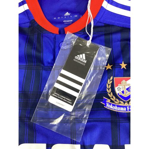 横浜F・マリノス (ヨコハマエフマリノス) サッカーユニフォーム メンズ SIZE O ブルー 2016ホーム 【10】中村俊輔 AC6305