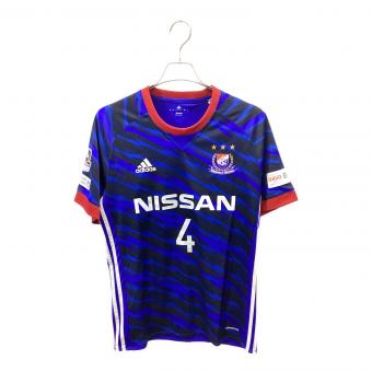 横浜F・マリノス (ヨコハマエフマリノス) サッカーユニフォーム メンズ SIZE O（LL） ブルー 2017ホーム【4】栗原勇蔵 B43444