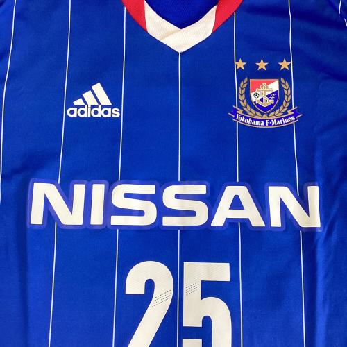 横浜F・マリノス (ヨコハマエフマリノス) サッカーユニフォーム メンズ SIZE XO ブルー 2013ホーム 【25】中村俊輔 Z68336