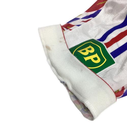 横浜F・マリノス (ヨコハマエフマリノス) サッカーユニフォーム メンズ SIZE XO ホワイト 1992年 アウェイ【11】神野卓哉 オーダーメイド