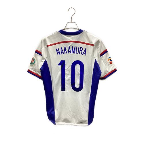 横浜Fマリノス　アウェイ　中村俊輔　マーキング 横浜F・マリノス (ヨコハマエフマリノス) サッカーユニフォーム