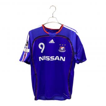 横浜F・マリノス (ヨコハマエフマリノス) サッカーユニフォーム メンズ SIZE O ブルー 2006ホーム 【10】久保竜彦 ANA JD1005