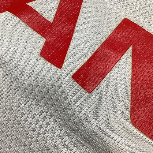 横浜F・マリノス (ヨコハマエフマリノス) サッカーユニフォーム メンズ SIZE O グレー 2003-2004【9】久保竜彦 ANA JD1005