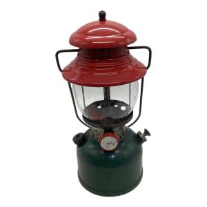 Coleman (コールマン) ガソリンランタン サンシャインロゴ グローブ:PYREX赤に変更されています 前期型 200 1951年8月 ヴィンテージ