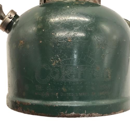 Coleman (コールマン) ガソリンランタン サンシャインロゴ グローブ:PYREX赤に変更されています 前期型 200 1951年8月 ヴィンテージ