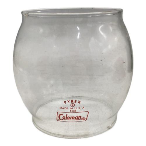 Coleman (コールマン) ガソリンランタン サンシャインロゴ グローブ:PYREX赤に変更されています 前期型 200 1951年8月 ヴィンテージ
