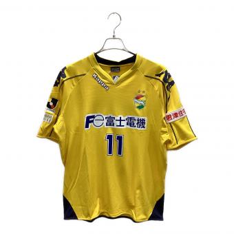 ジェフユナイテッド市原・千葉 サッカーユニフォーム メンズ SIZE XL イエロー 【11】新居辰基