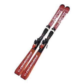 OGASAKA (オガサカ) カービングスキー 165cm トップシート傷多数有 グリップウォーク対応 KEO’S KS-CT ・TYROLIA PRD