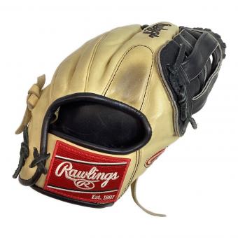 RAWLINGS (ローリングス) 軟式グローブ ベージュ×ブラック スペシャルオーダーMLBグラブ HOH 内野用 GRMSOGHH