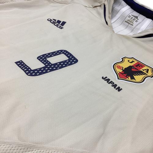 日本代表 (ニホンダイヒョウ) サッカーユニフォーム メンズ XO ベージュ 2004 万国旗タグ サードユニフォーム 【9】 JD1005