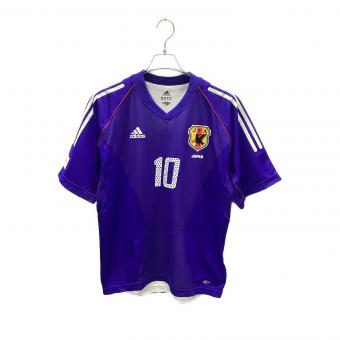日本代表 (ニホンダイヒョウ) サッカーユニフォーム メンズ SIZE L ブルー 10 中村俊輔 2001-2002 X4851
