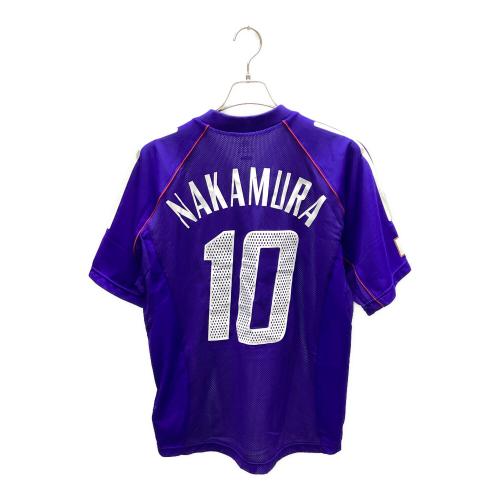 日本代表 (ニホンダイヒョウ) サッカーユニフォーム メンズ SIZE L ブルー 10 中村俊輔 2001-2002 X4851