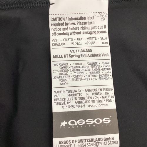 ASSOS (アソス) サイクルウェア メンズ SIZE S ブラック 春秋用 MILLE GT Spring/Fall Airb