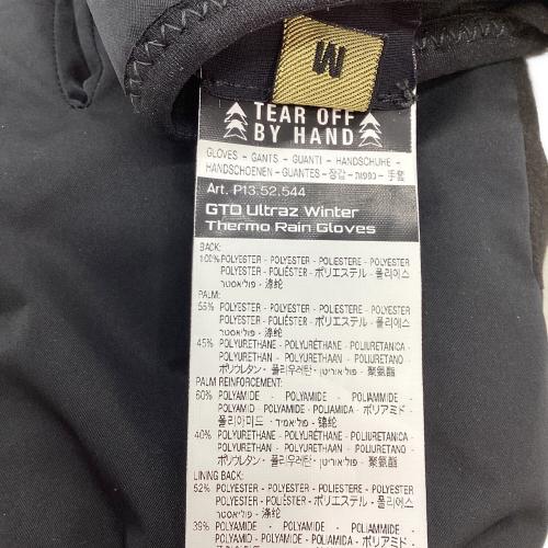 ASSOS (アソス) サイクルウェア メンズ SIZE M ブラック GTO Ultraz Winter Thermo Rain Globes ウィンターグローブ