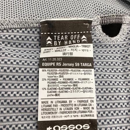 ASSOS (アソス) サイクルウェア SIZE M ブルー×ブラック EQUIPE RS